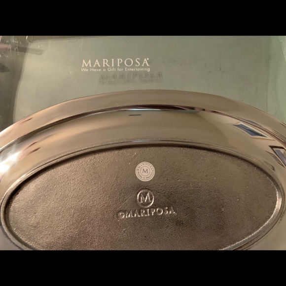 NIB Mariposa “est 2018” metal dish - Picture 4 of 8